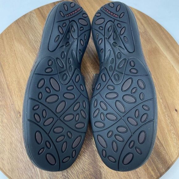 Merrell Shoes Women's Sz 9 Brio Ortholite Split Toe Clog Mary Jane Brown J43440 - Picture 7 of 8
